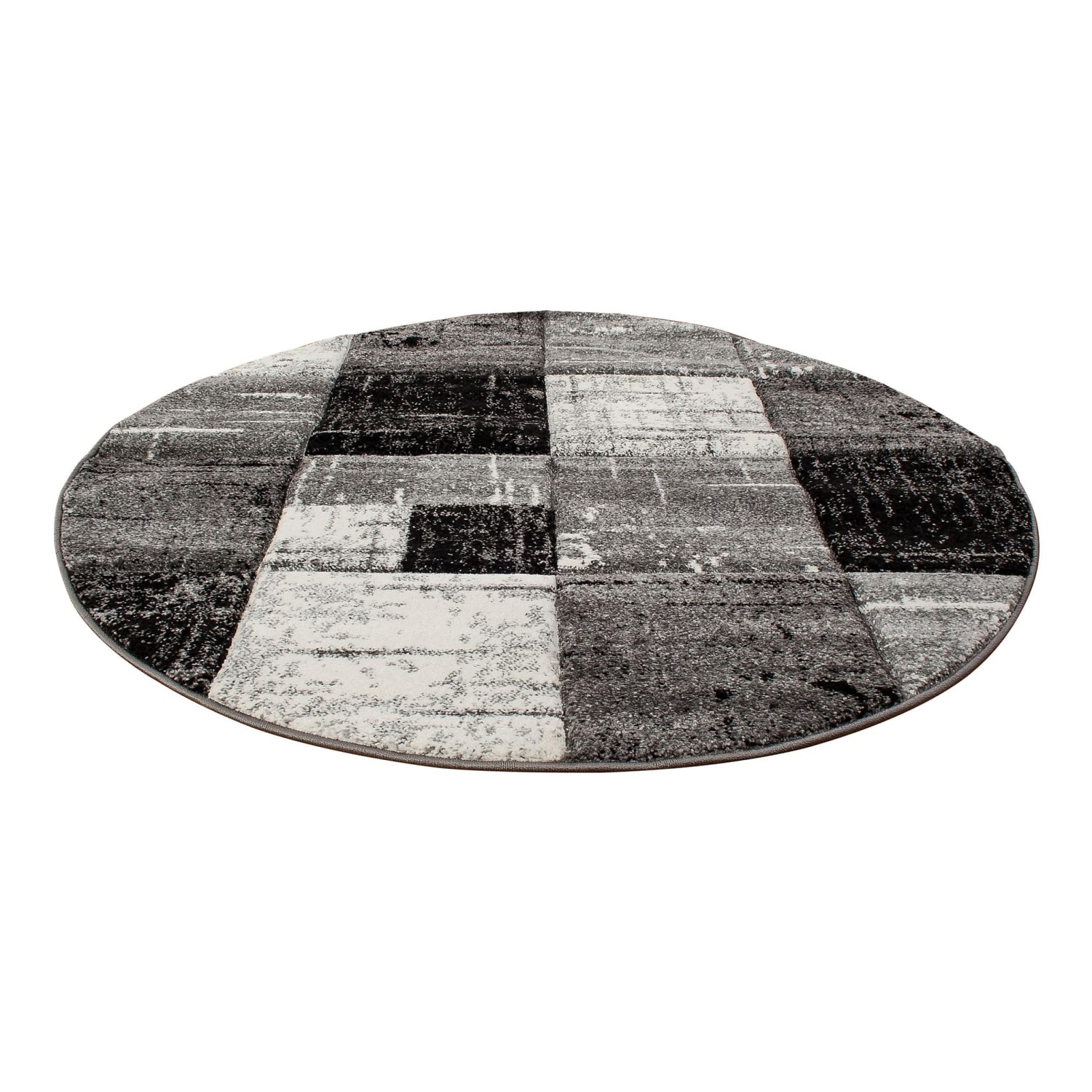 Friezematta KM Carpets London Square Rund