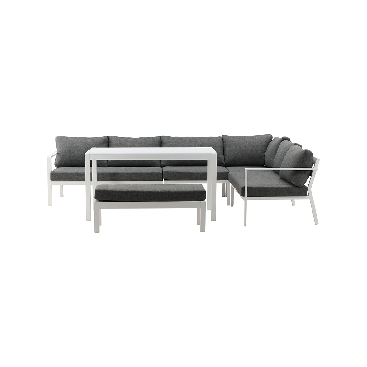 Ramos - Bench- Black / Grey - Aluminium - Aluminium -  middl Vit