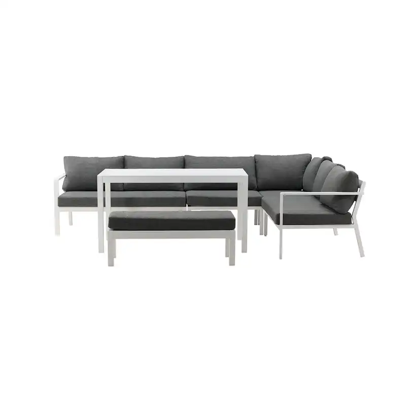 Ramos - Bench- Black / Grey - Aluminium - Aluminium - middl Vit