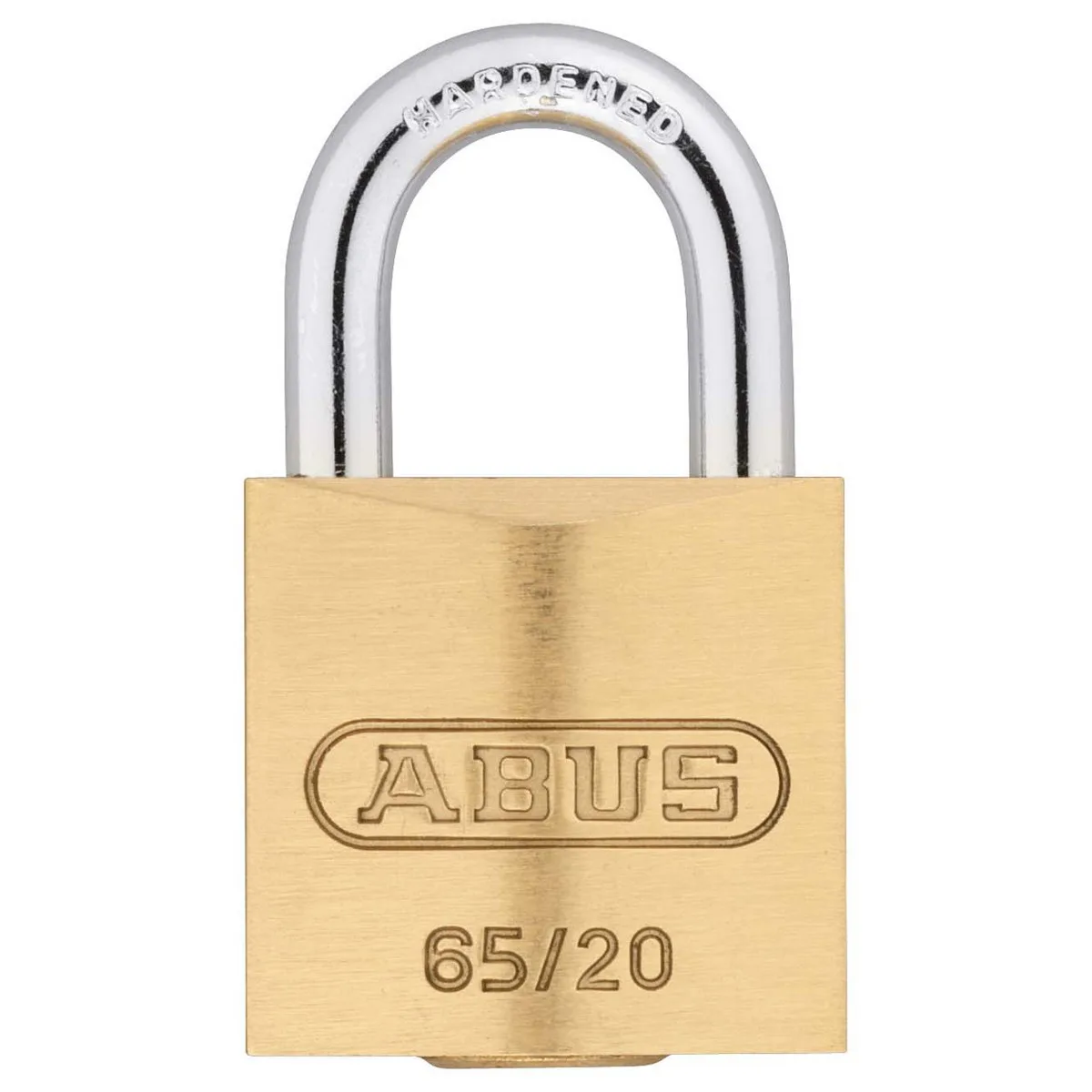 HÄNGLÅS 65/20 MÄSSING ABUS BxH: 20x34 mm