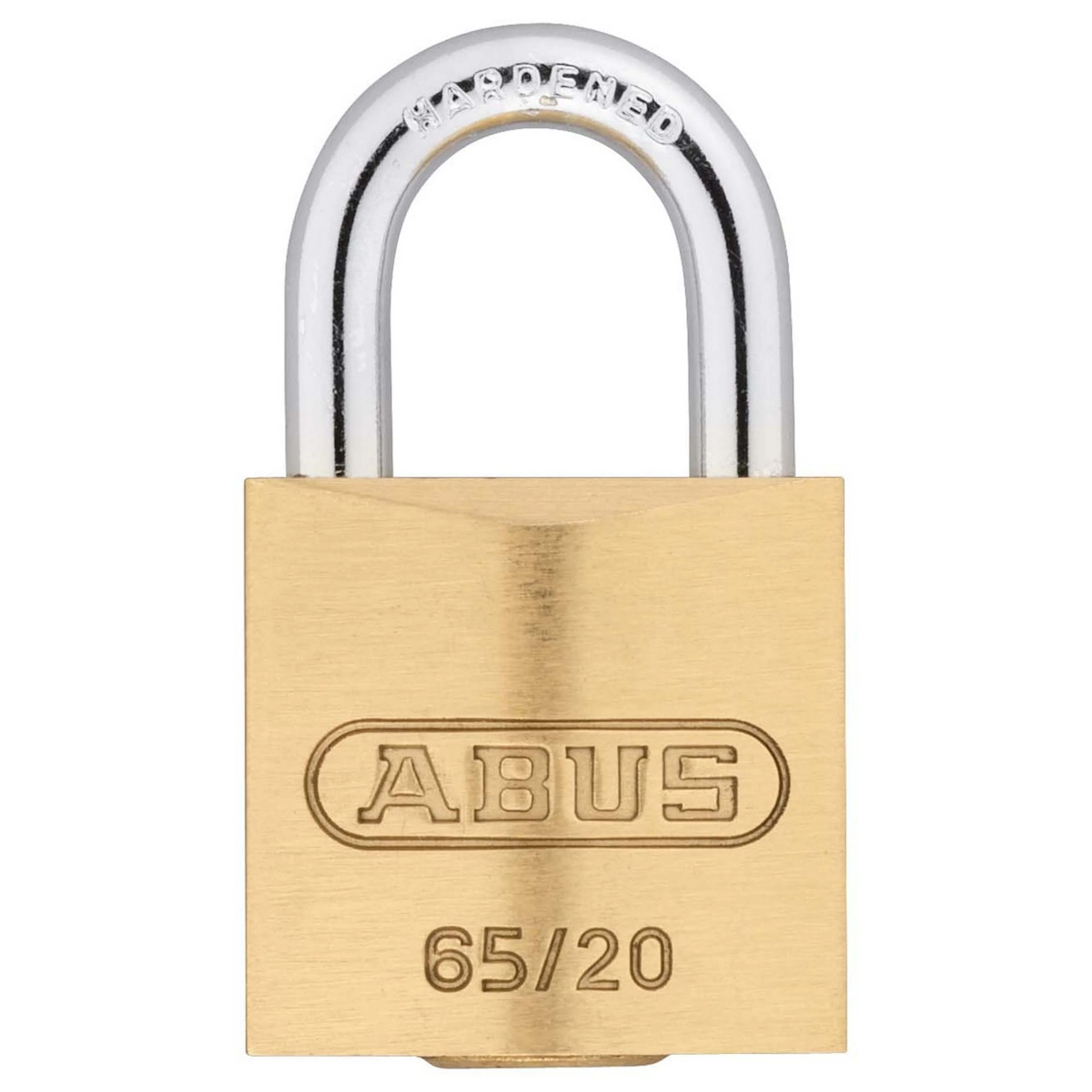 HÄNGLÅS 65/20 MÄSSING ABUS BxH: 20x34 mm