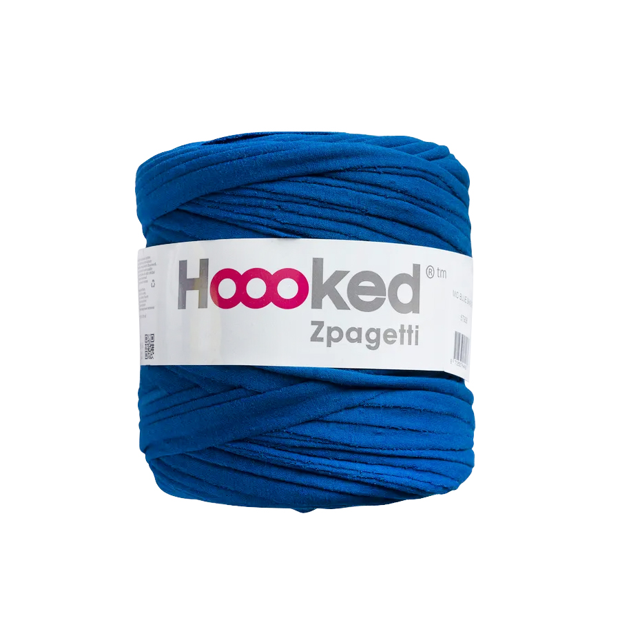 Zpagetti T-shirtgarn Blå 700 g - Återvunnet Material