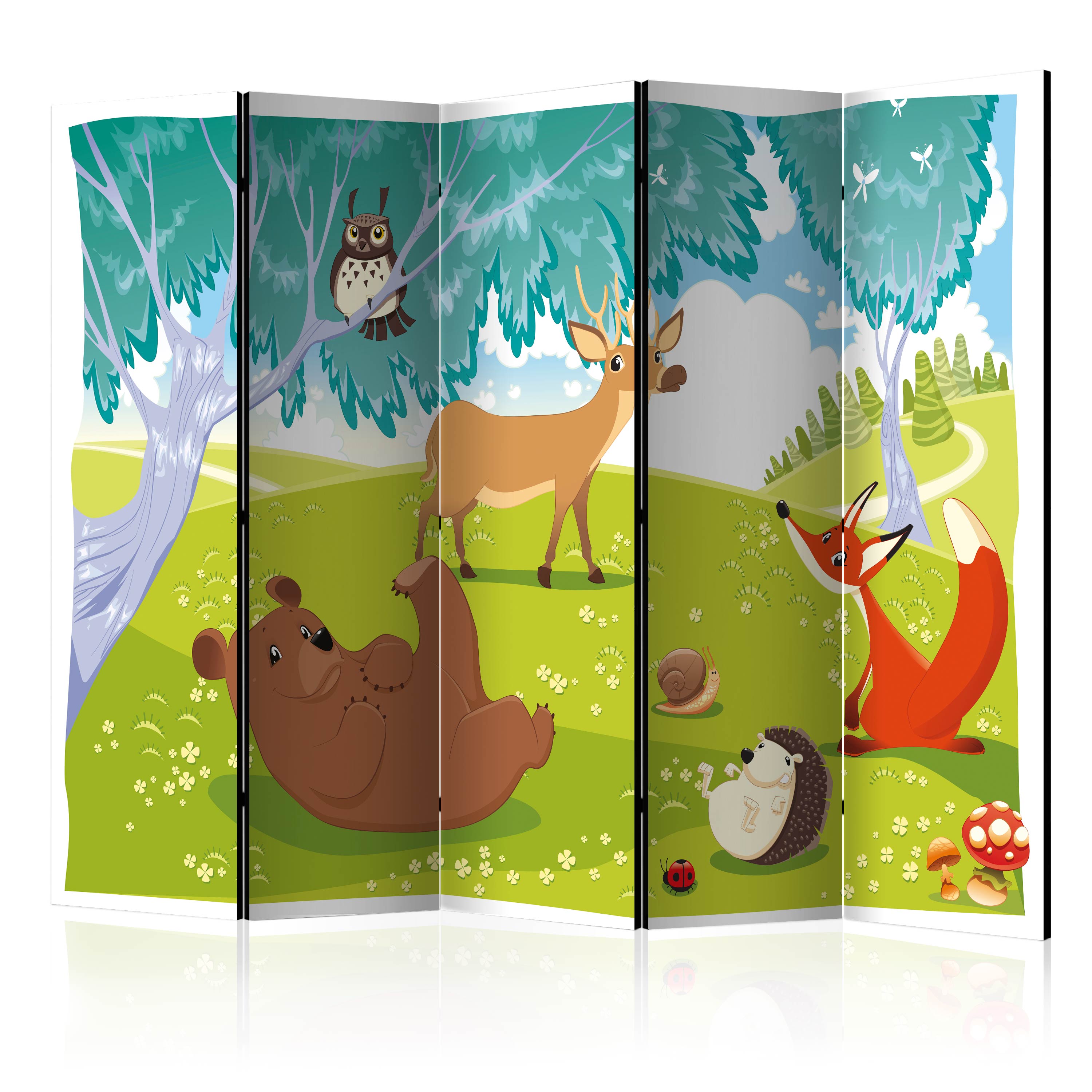 Rumsavdelare Arkiio Funny Animals II 225x172 cm