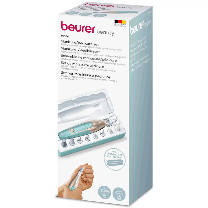 Manikyr- & Pedikyrset Beurer Uppladdningsbar MP 84