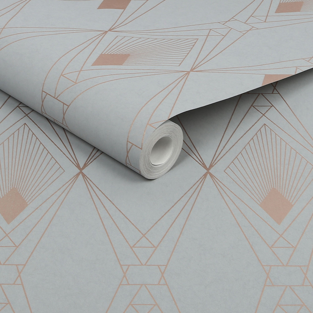 Tapet NEXT Deco Geometric Grey