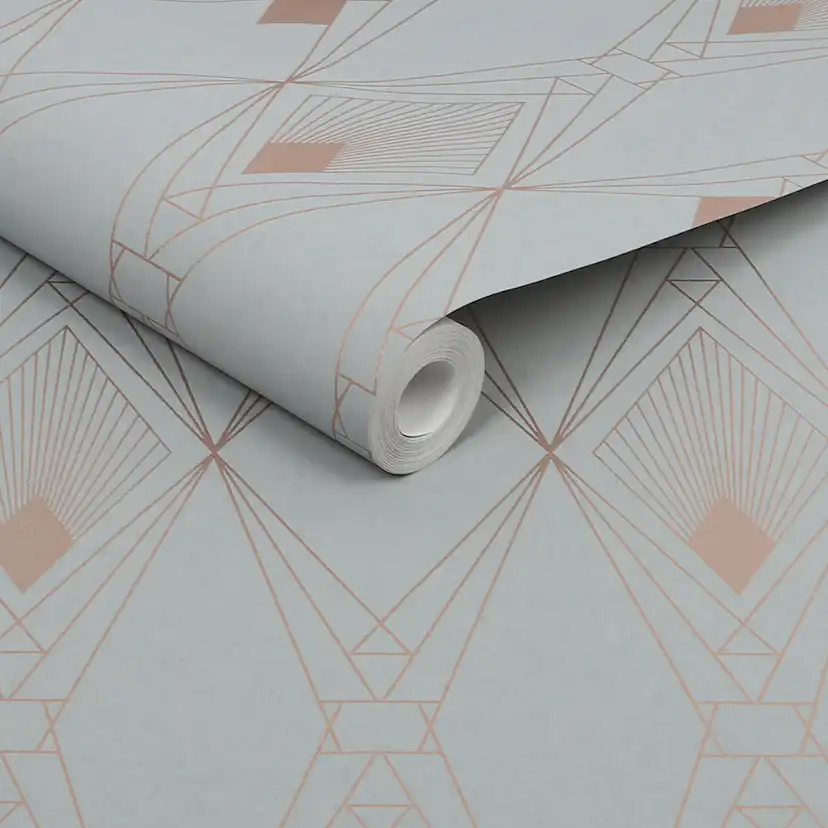 Tapet NEXT Deco Geometric Grey