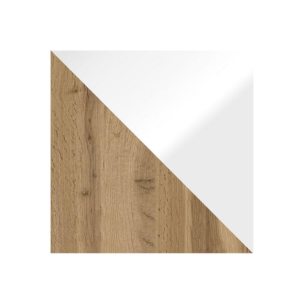 Mediamöbel In Living Skeda Trä/Vit Vägghängd TV-Bänk