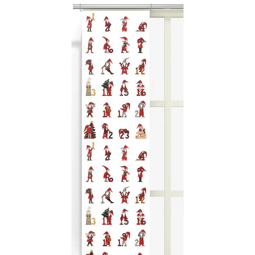 Panellängd Arvidssons Textil Kalendertomtar