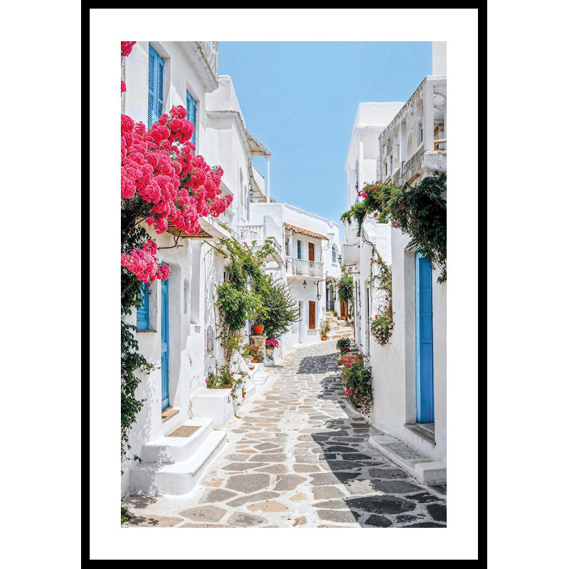 Santorini Alley 30x40 30x40 cm
