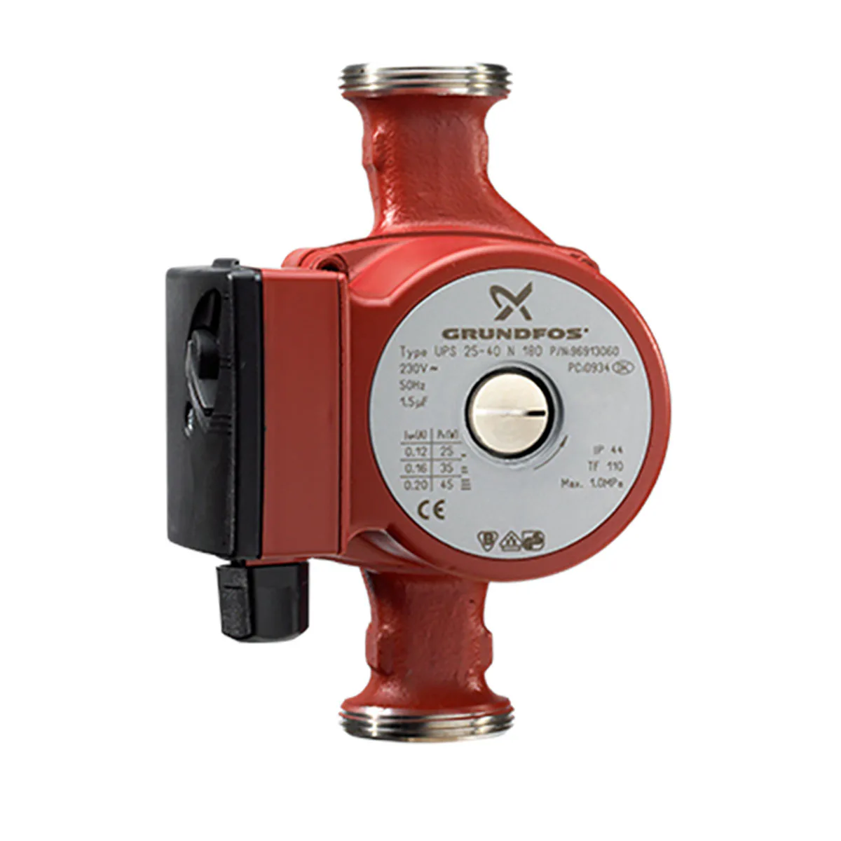 Tappvarmvattenpump Grundfos UPS25-40 N