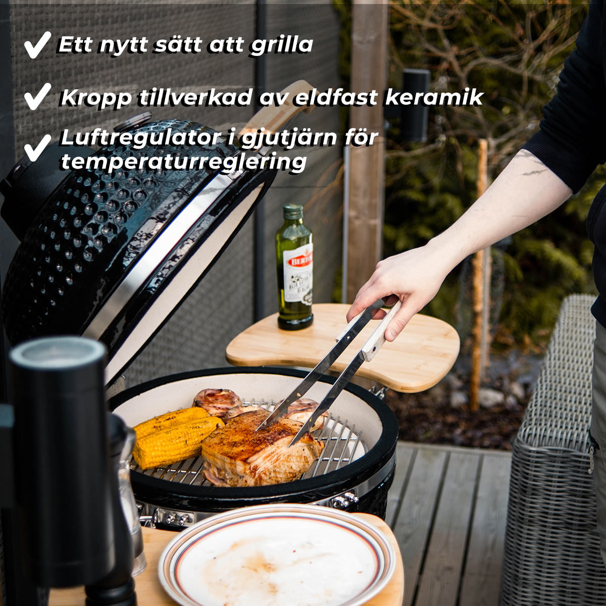 Kamadogrill Limousin Premium 21"