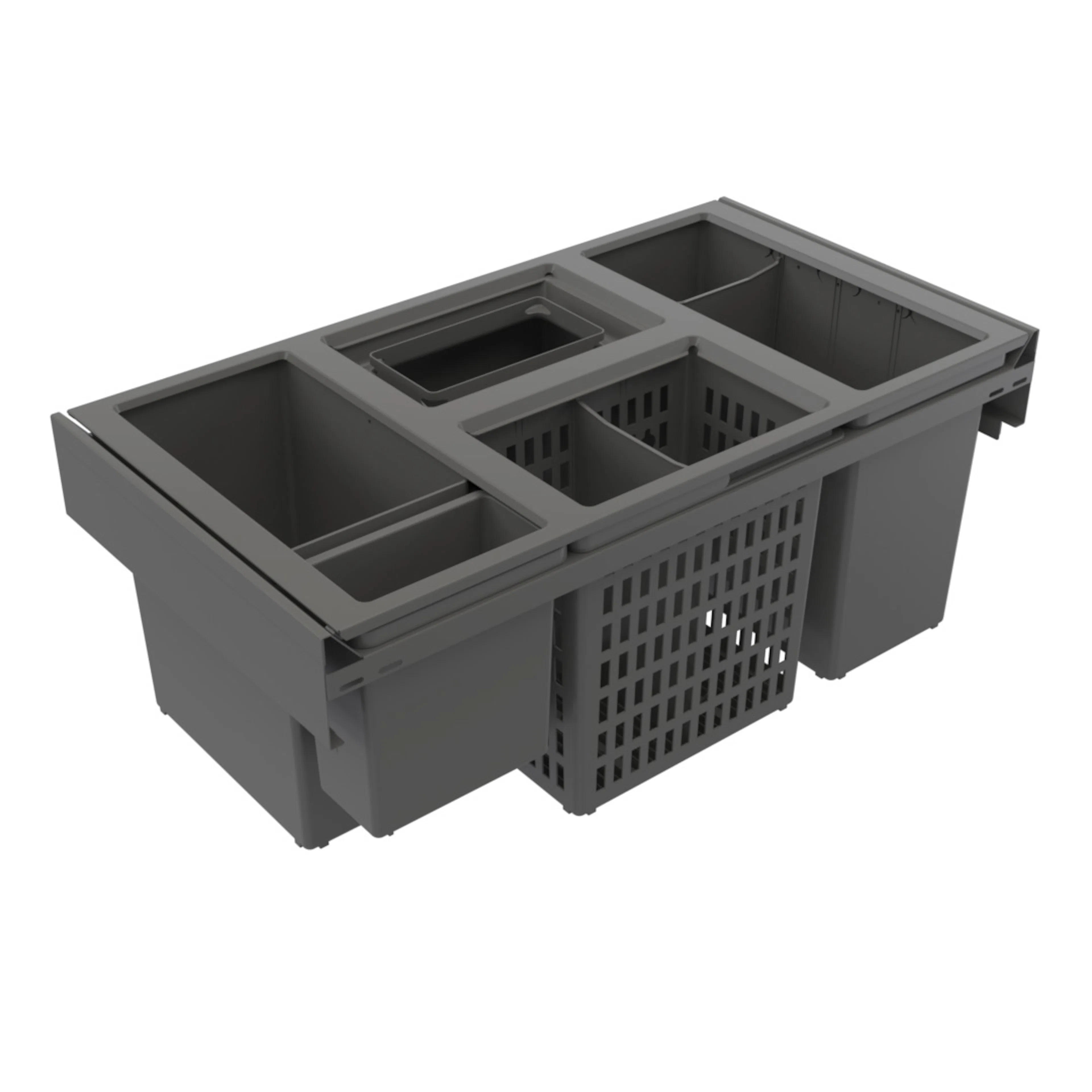 Källsorteringskärhållare Beslag Design Hide 800 Eco