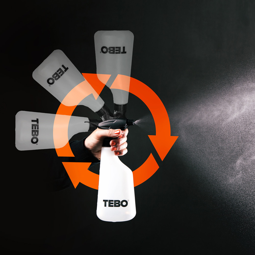 Sprayflaska Tebo 360 grader