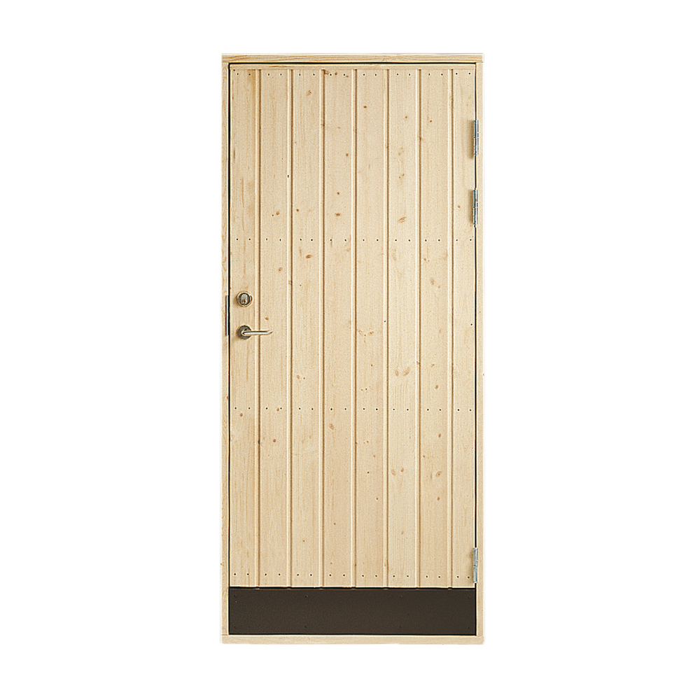 Ytterdörr 90x190 cm 18 Höger Omålad