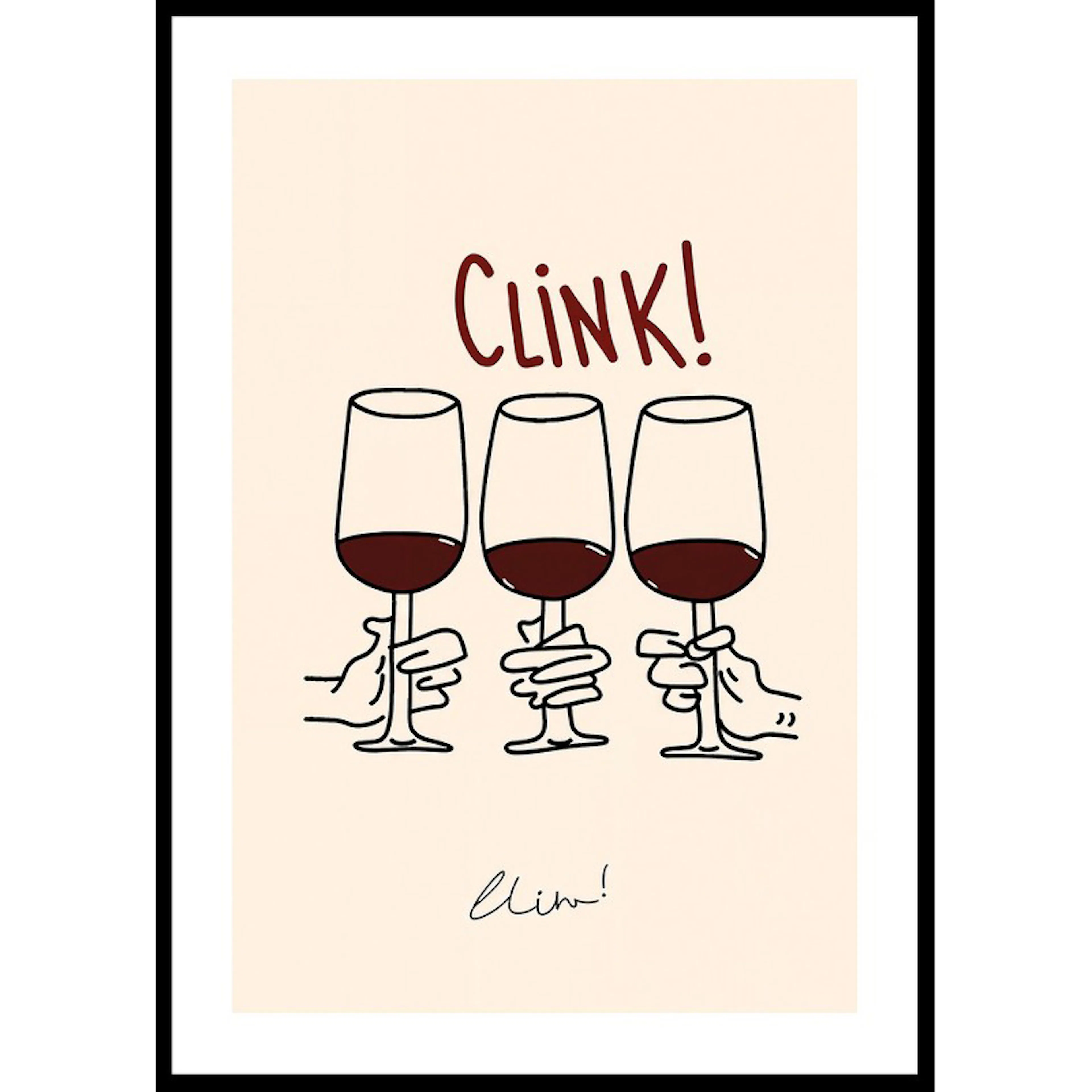 Poster Gallerix Clink Clink
