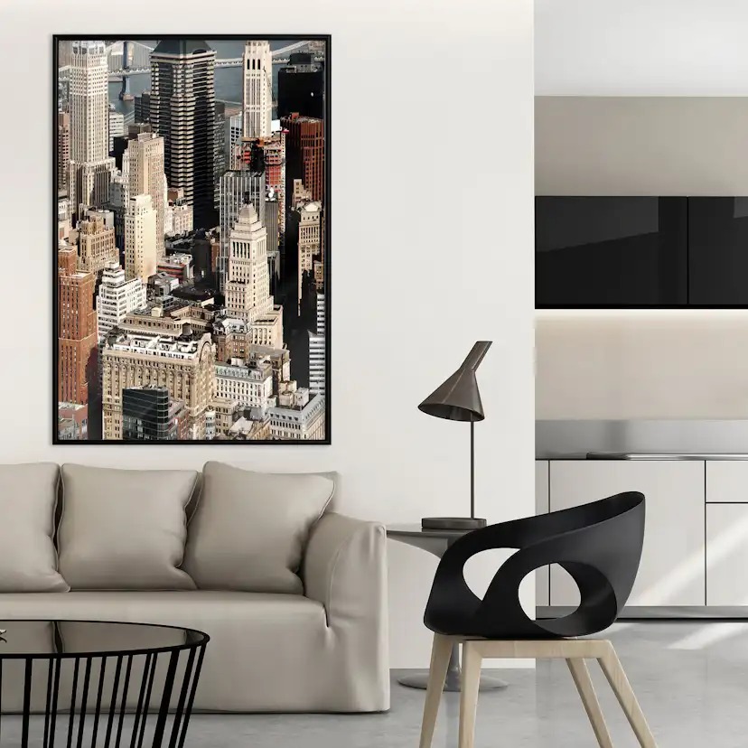 Poster Artgeist Affisch Bustling City