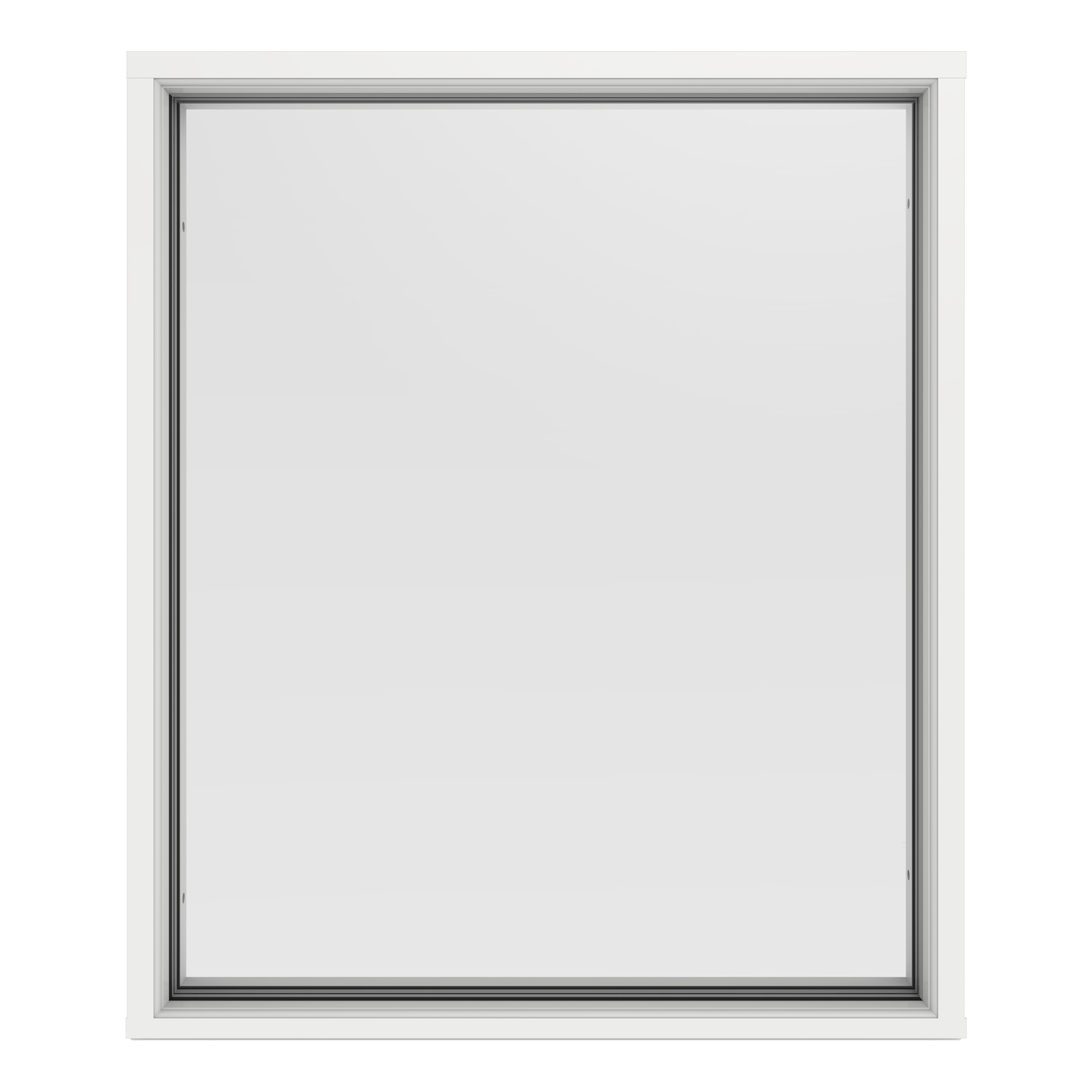 Fast Fönster Outline 3-Glas Aluminium