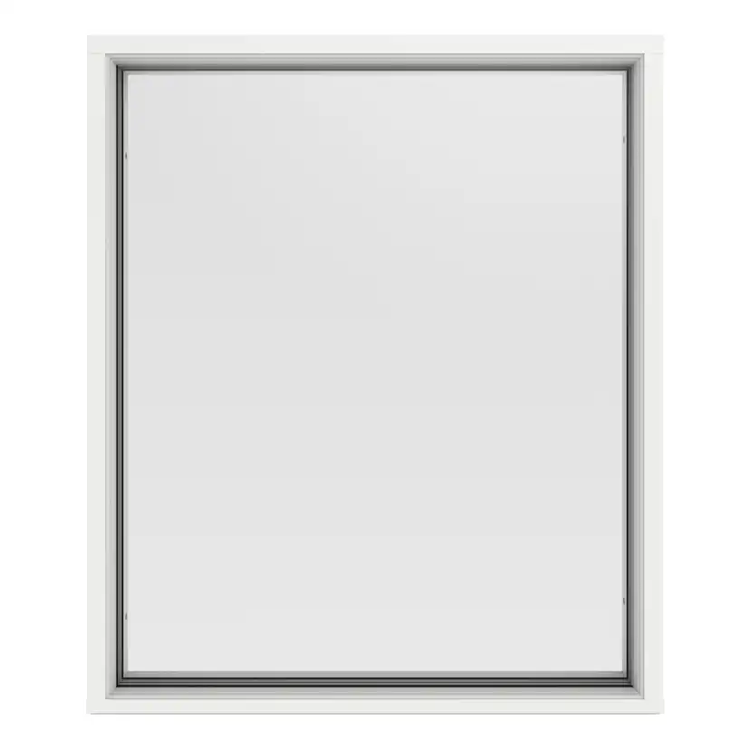 Fast Fönster Outline 3-Glas Aluminium