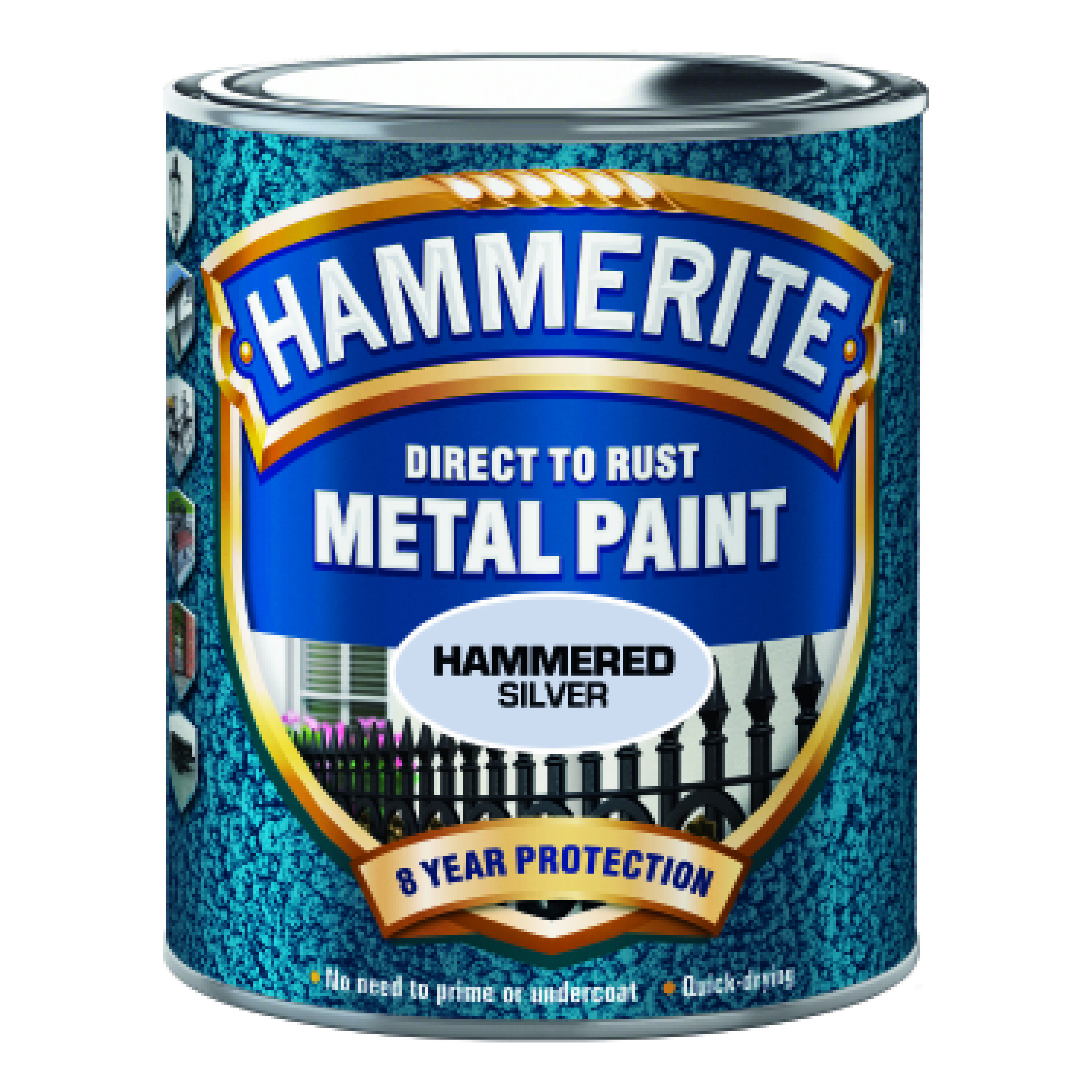 Rostskyddsfärg Hammerite Hammarlack Silver 250ml
