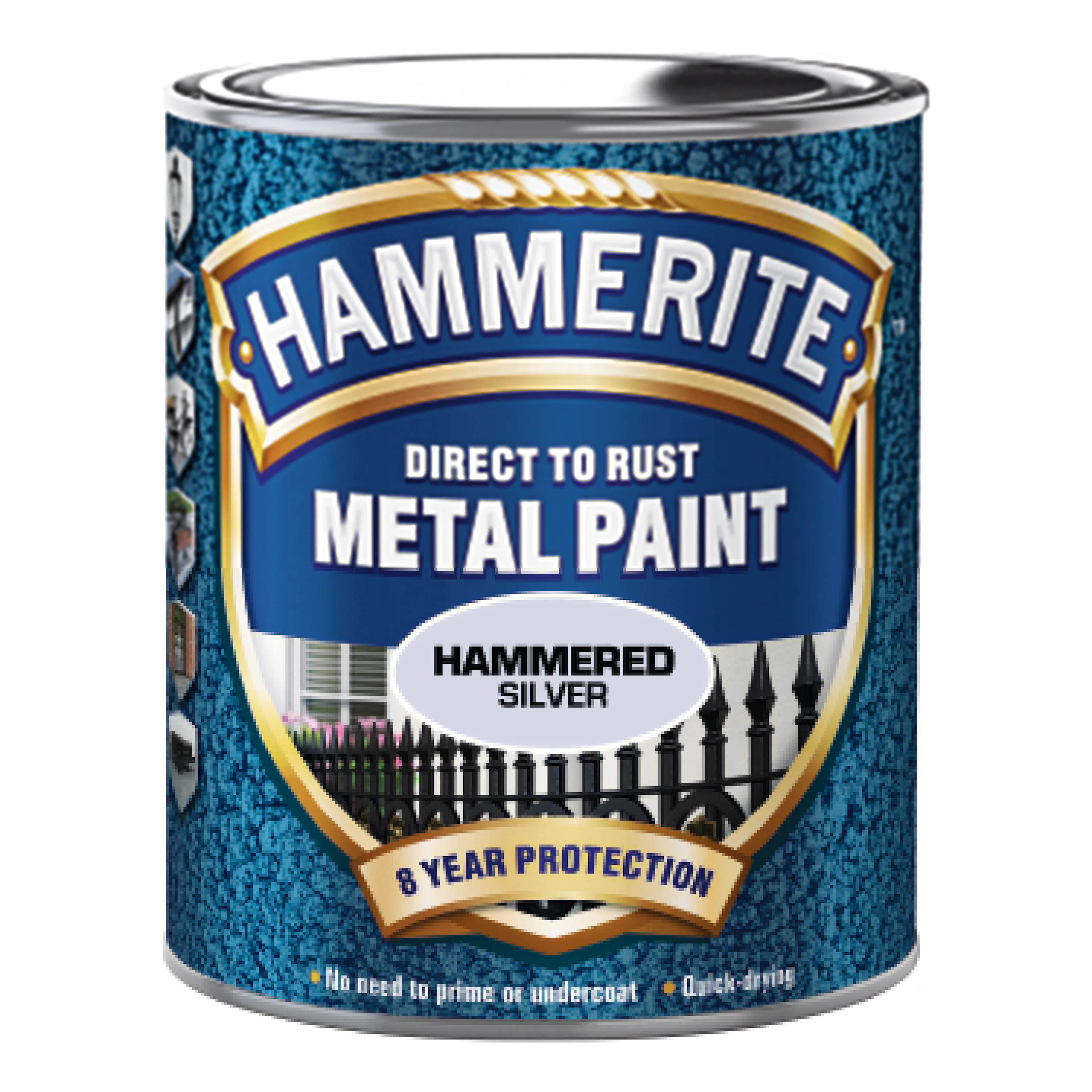Rostskyddsfärg Hammerite Hammarlack Silver 250ml
