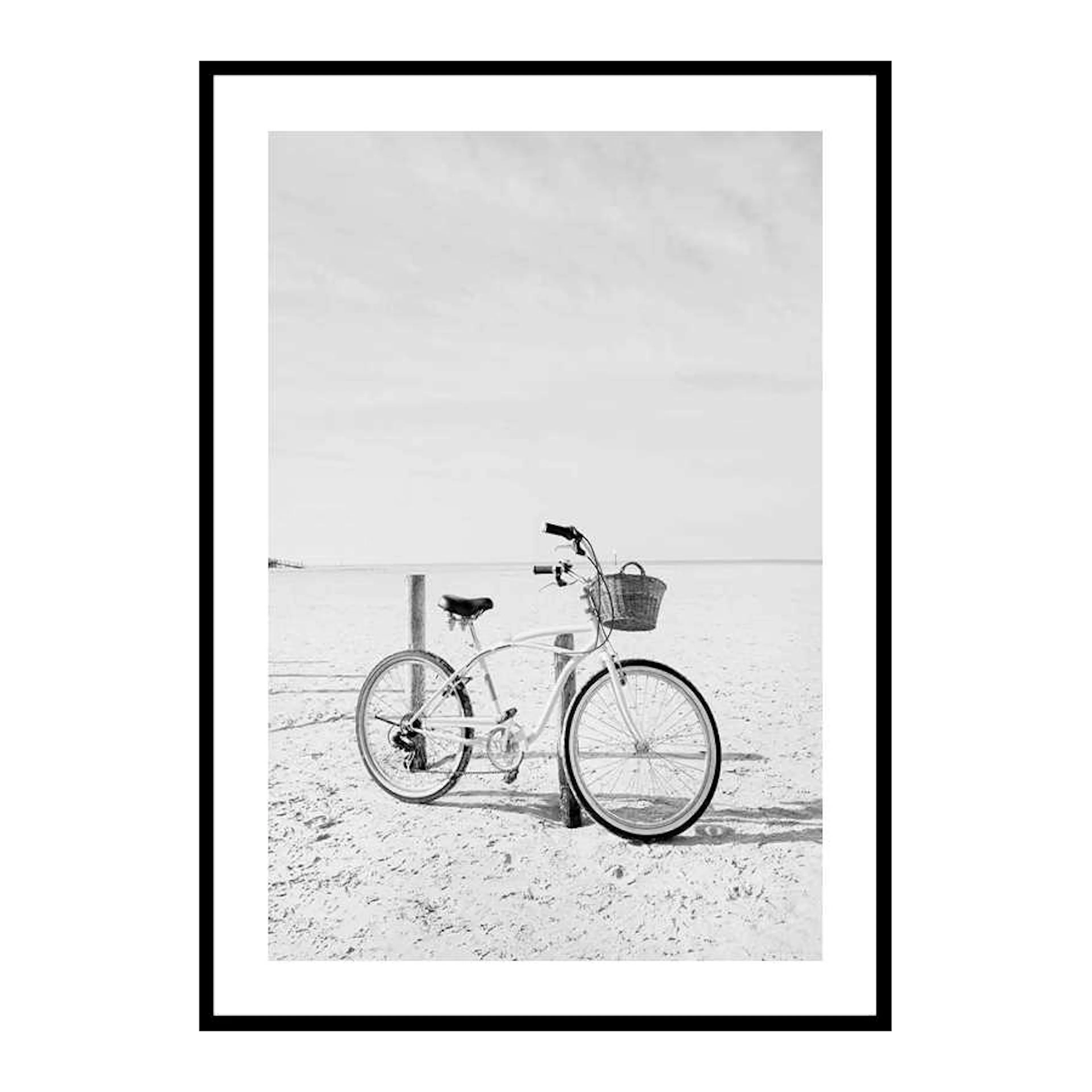 Poster Gallerix Bicycle On The Beach