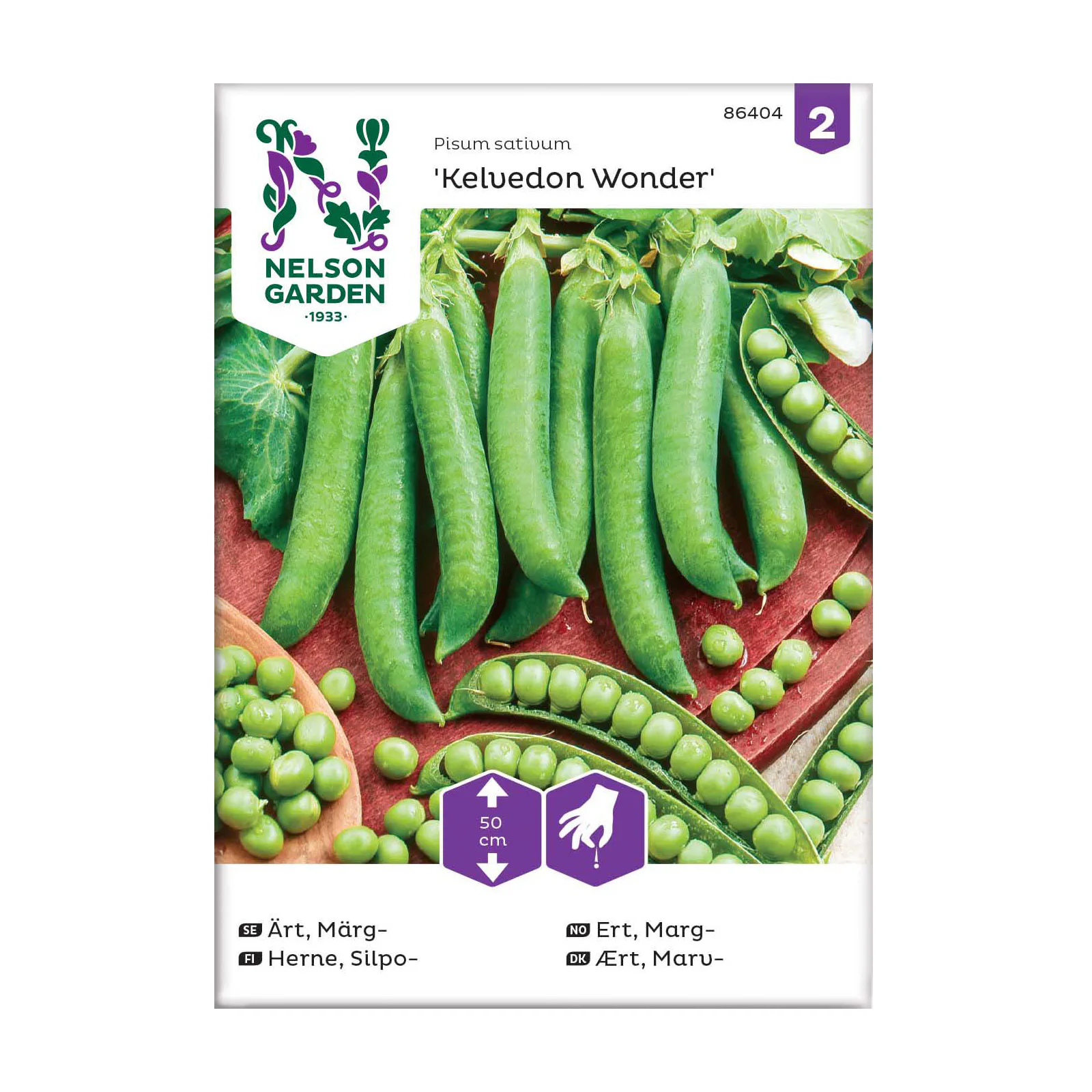 Frö Märgärt Nelson Garden Kelwedon Wonder Låg