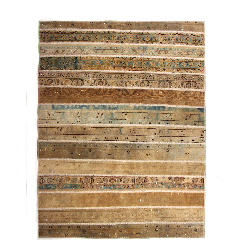 Persisk Patchworkmatta D-sign Handknuten 750675