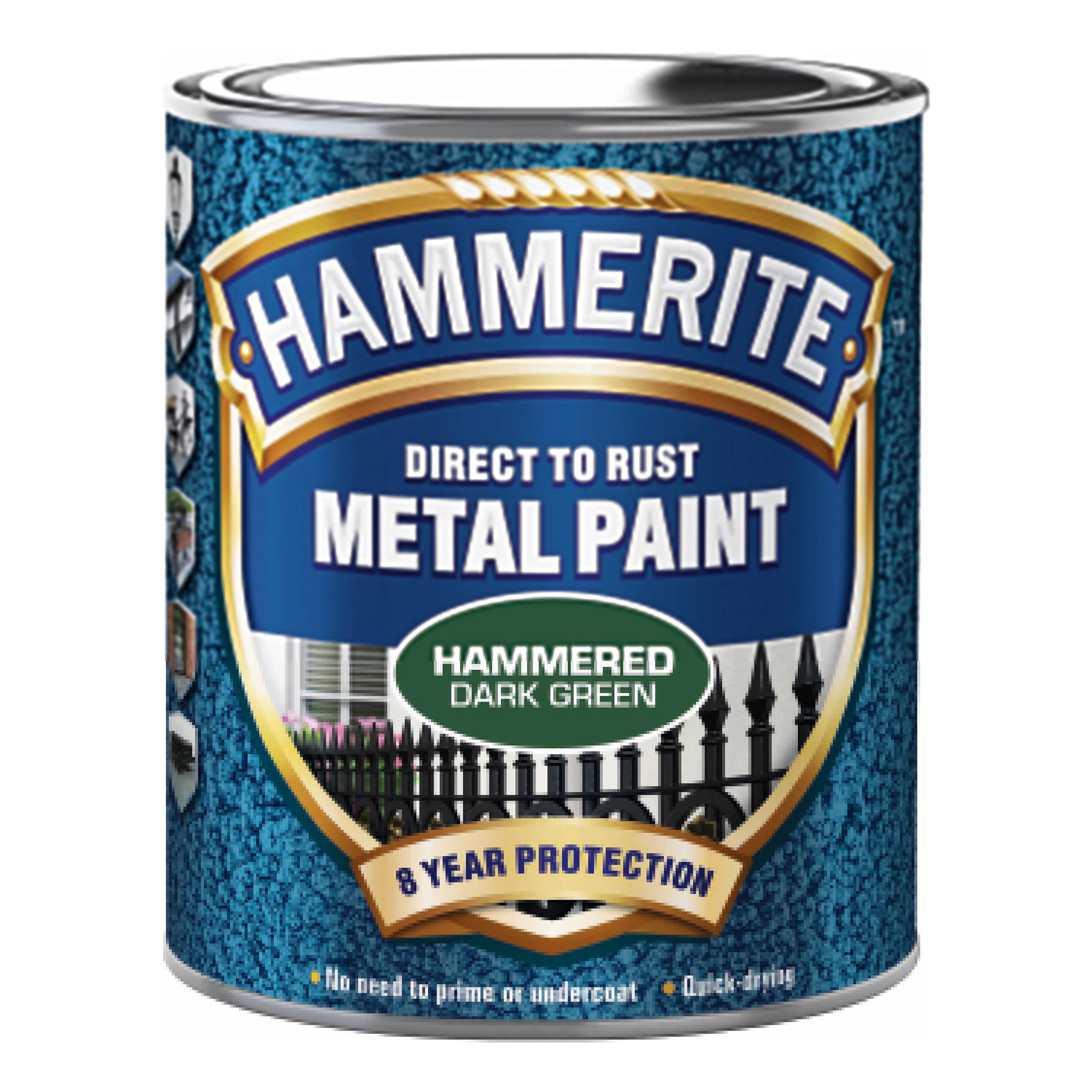 Rostskyddsfärg Hammerite Hammarlack Mörkgrön 250ml