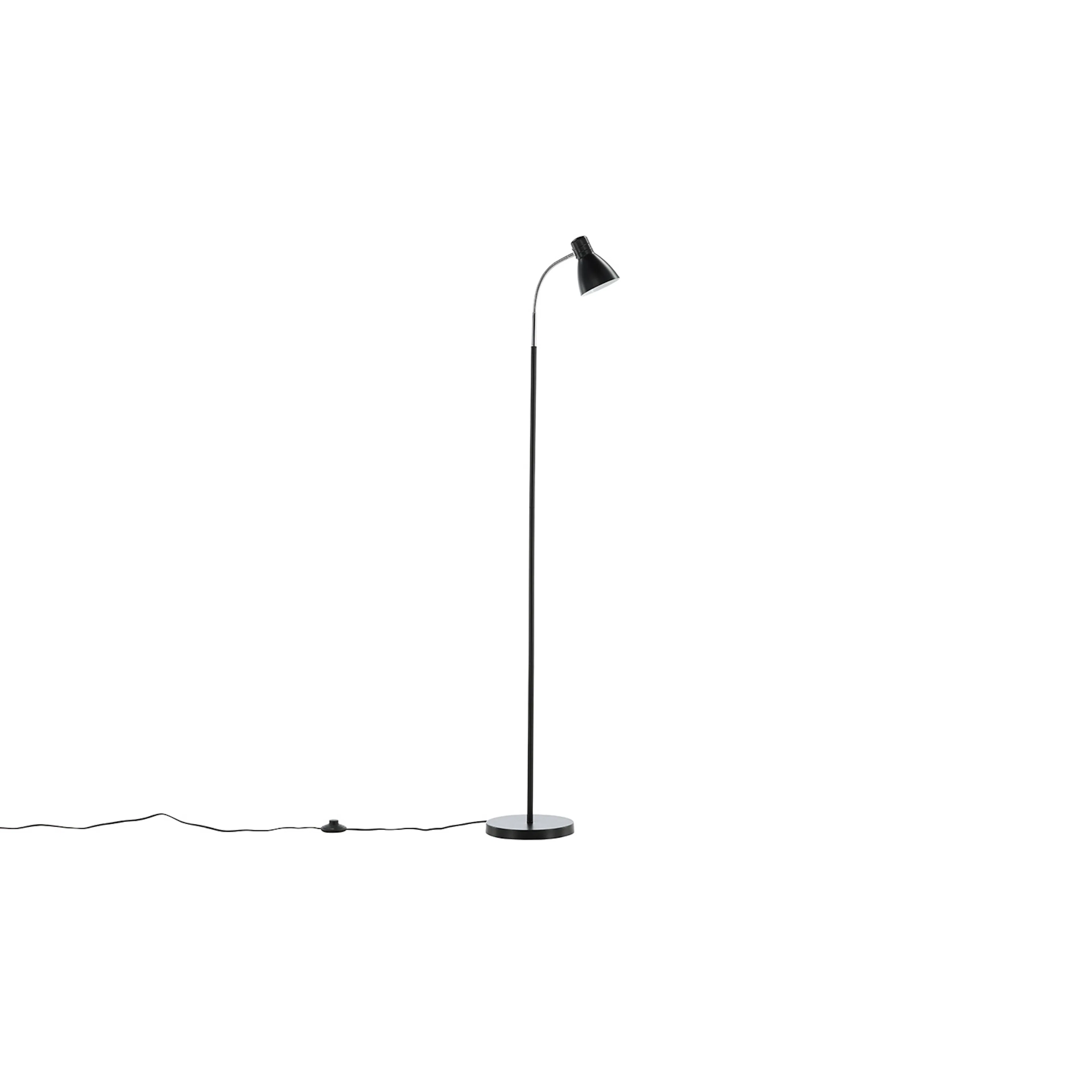 Lina -Floor Lamp - Black/Black Svart