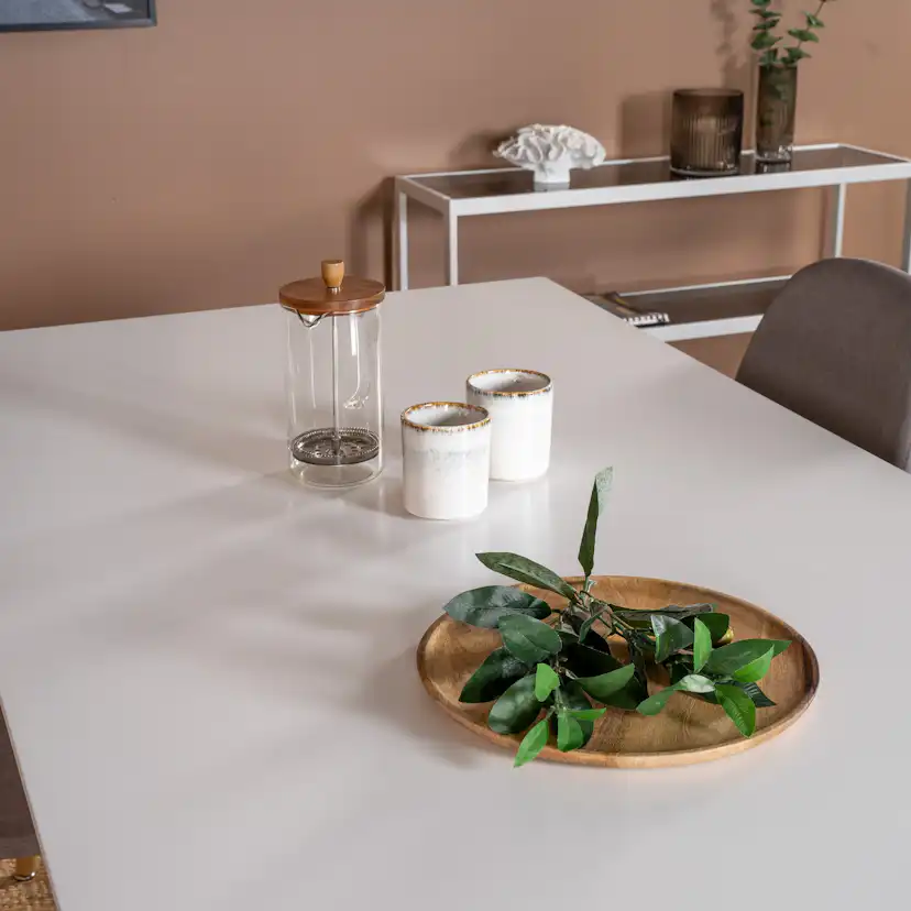 Matgrupp Venture Home Pobbie med 4 Stolar Polyestertyg