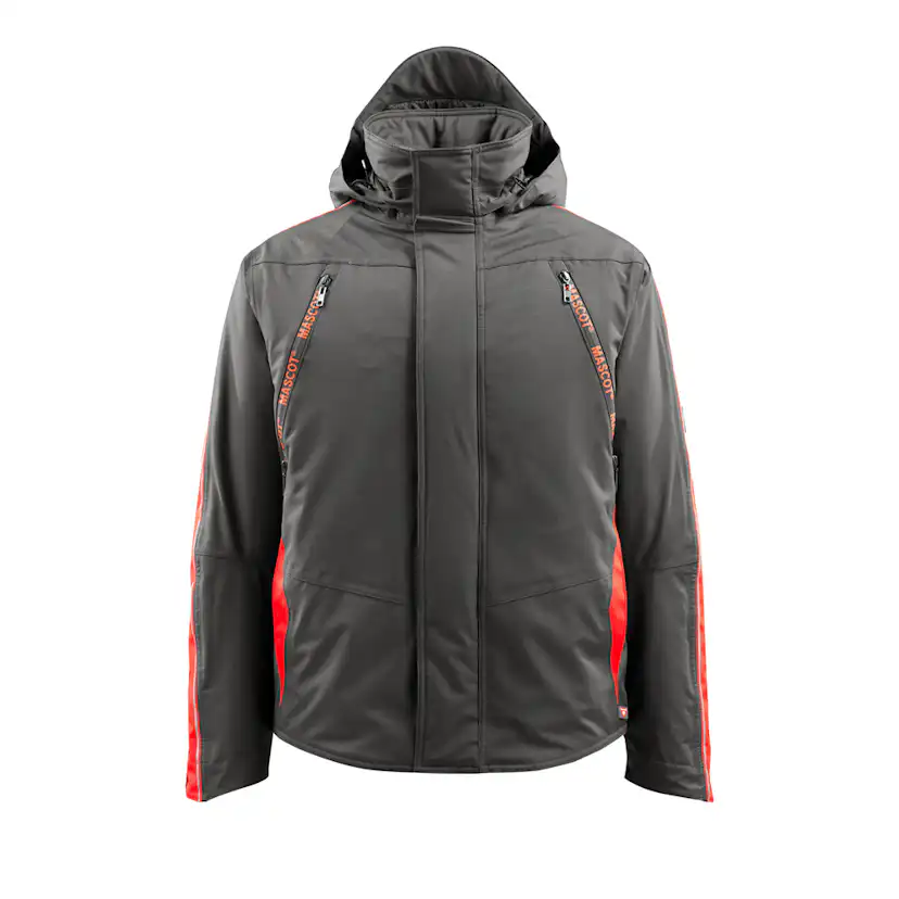 Mascot HARDWEAR Vinterjacka 15035-222-18222 Storlek: XL, Färg: Mörk Antracit/hi-vis Röd