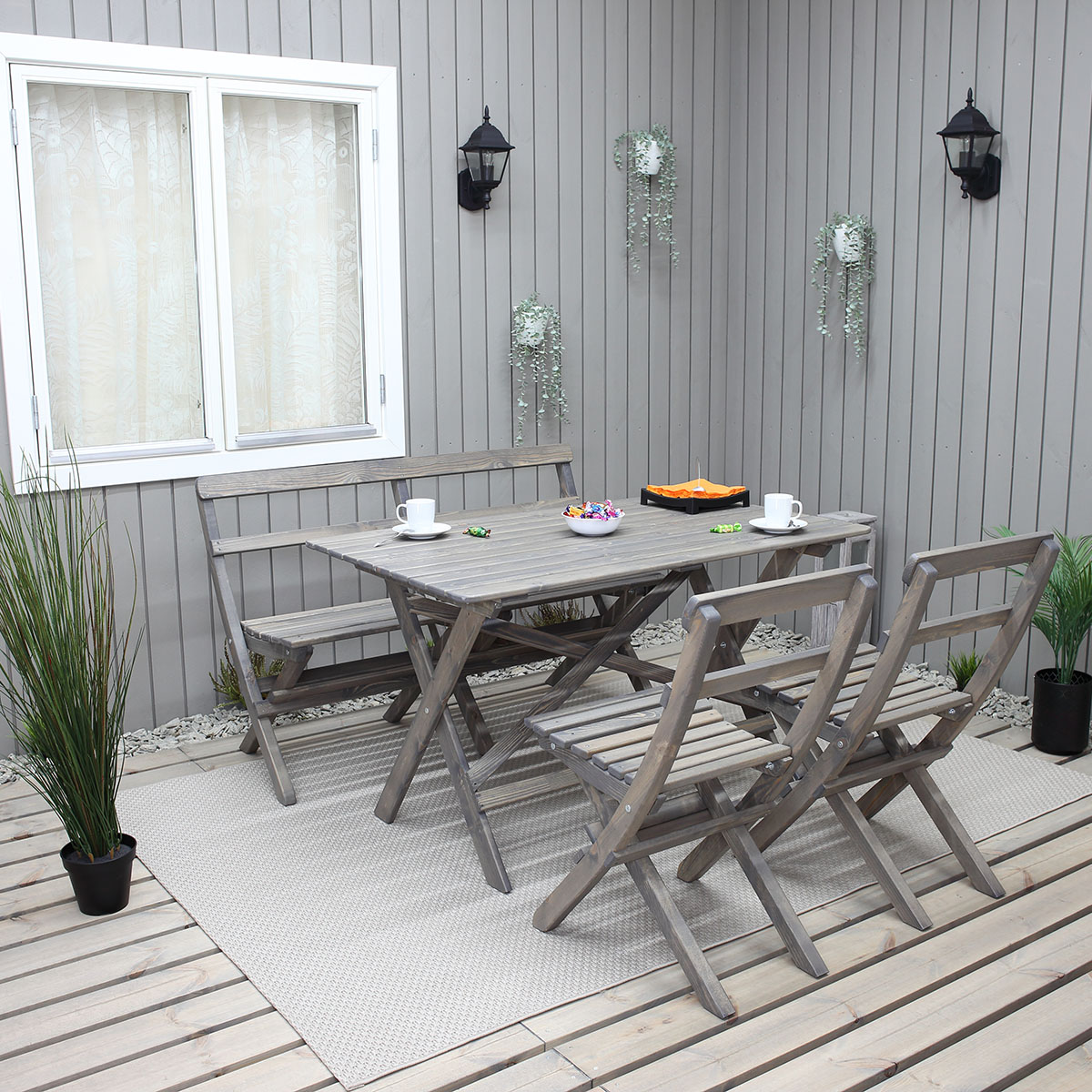 Klappstol Baltic Garden Knohult 2-pack