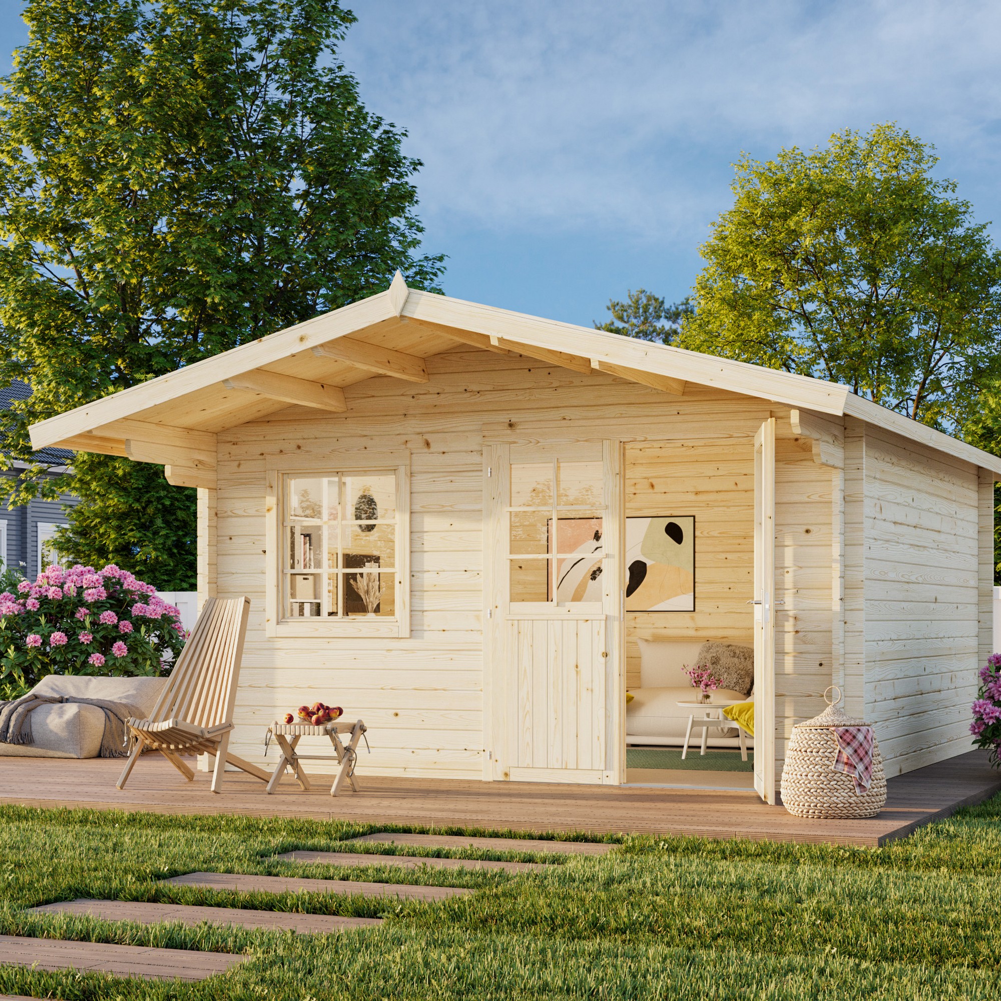 Klara 17,0 m2 PNT7042A2 Ljusgrå/Antracit