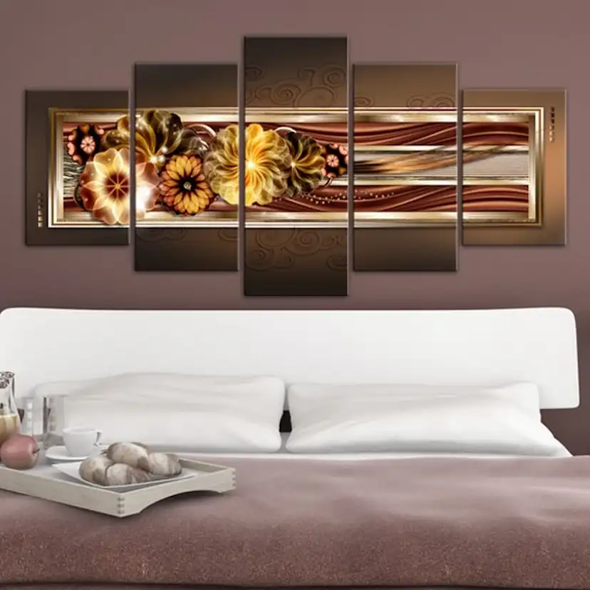 Tavla Arkiio In Golden Waves