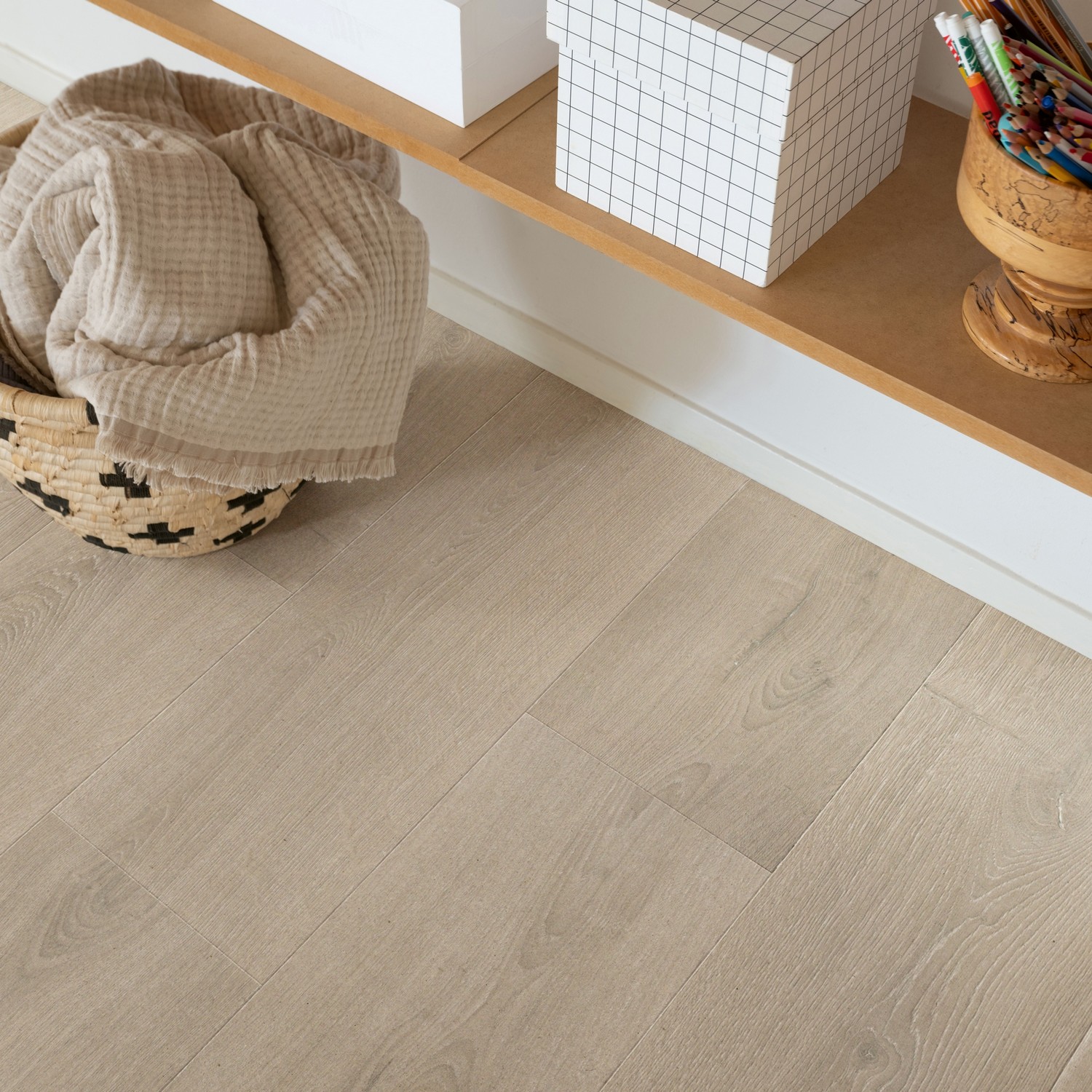 Laminatgolv Pergo Lillehammer Pure Mist Oak