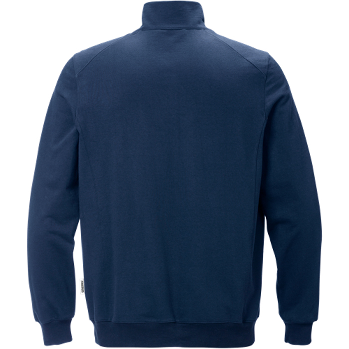 ESD Sweatshirt-jacka 4080 XSM Storlek: L, Blå
