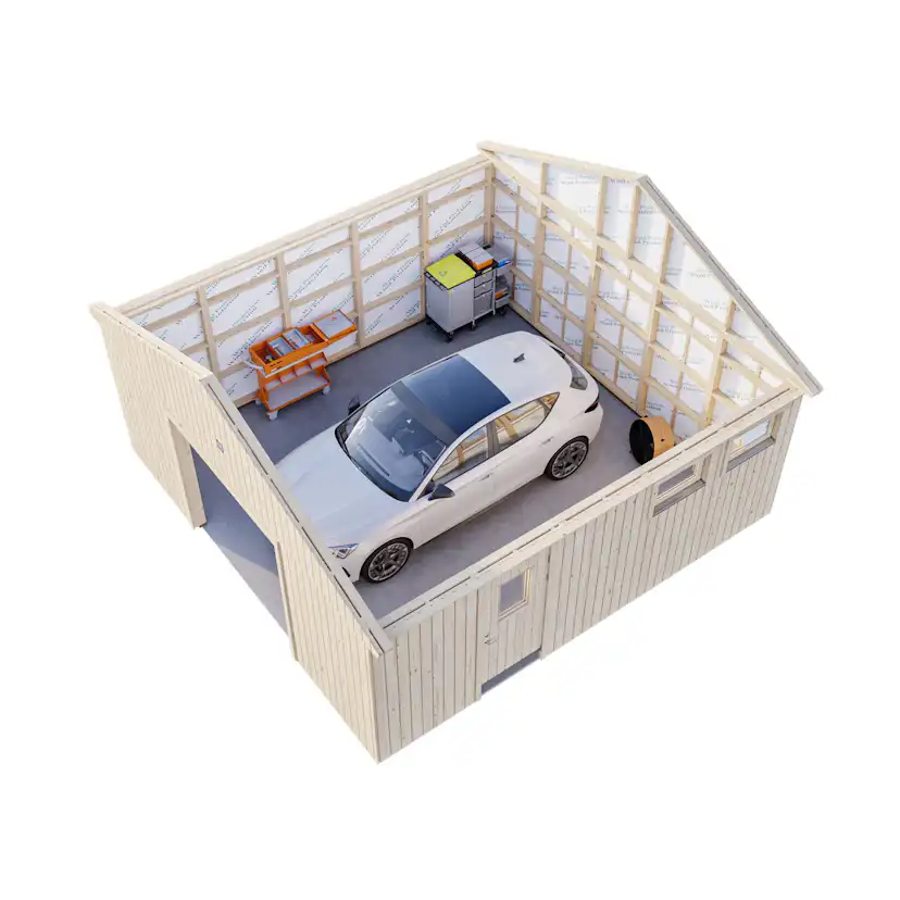 Garage Palmako Andre 32,1 m2 utan Port