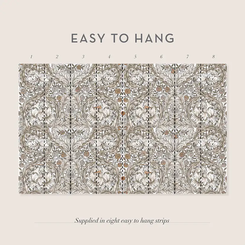 Fototapet William Morris At Home African Marigold Neutral