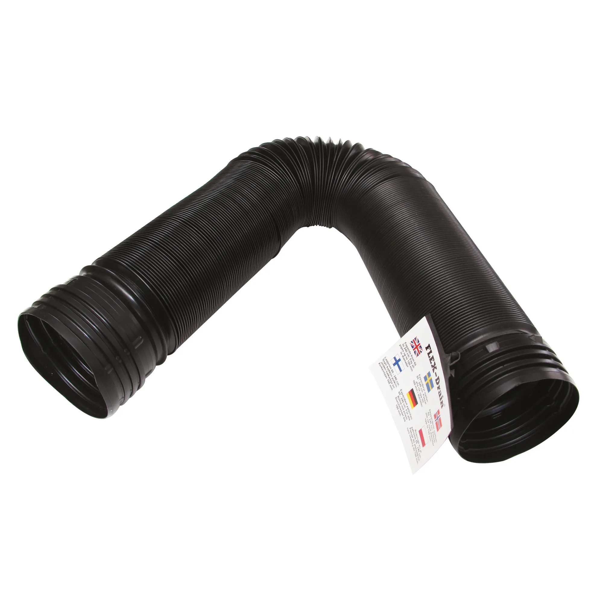 Dräneringsslang Raindrain Rain Drain Flex Drain 0,6-2,4 m