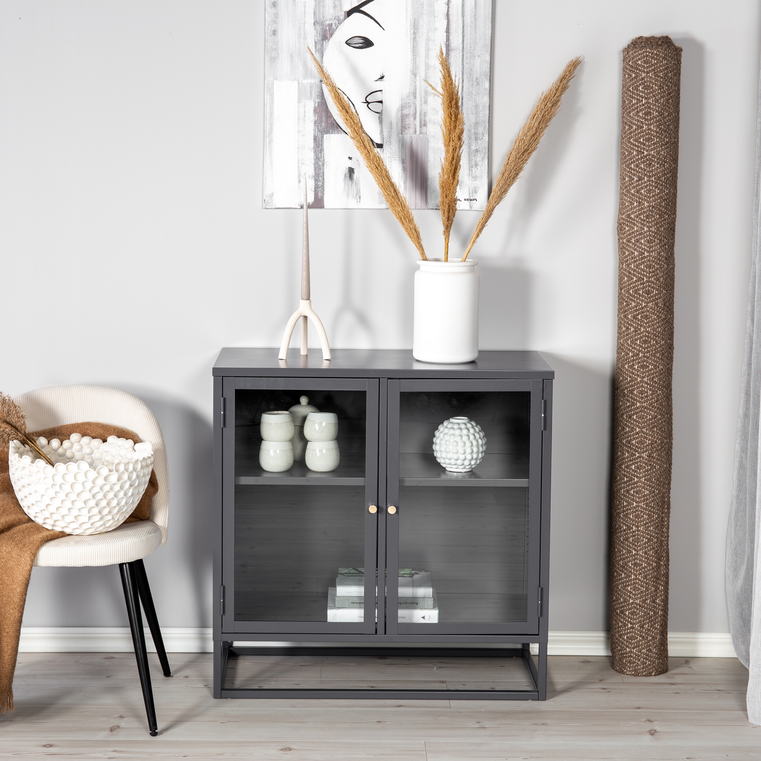 Bakal - Open BookCase - Light Grey Grå