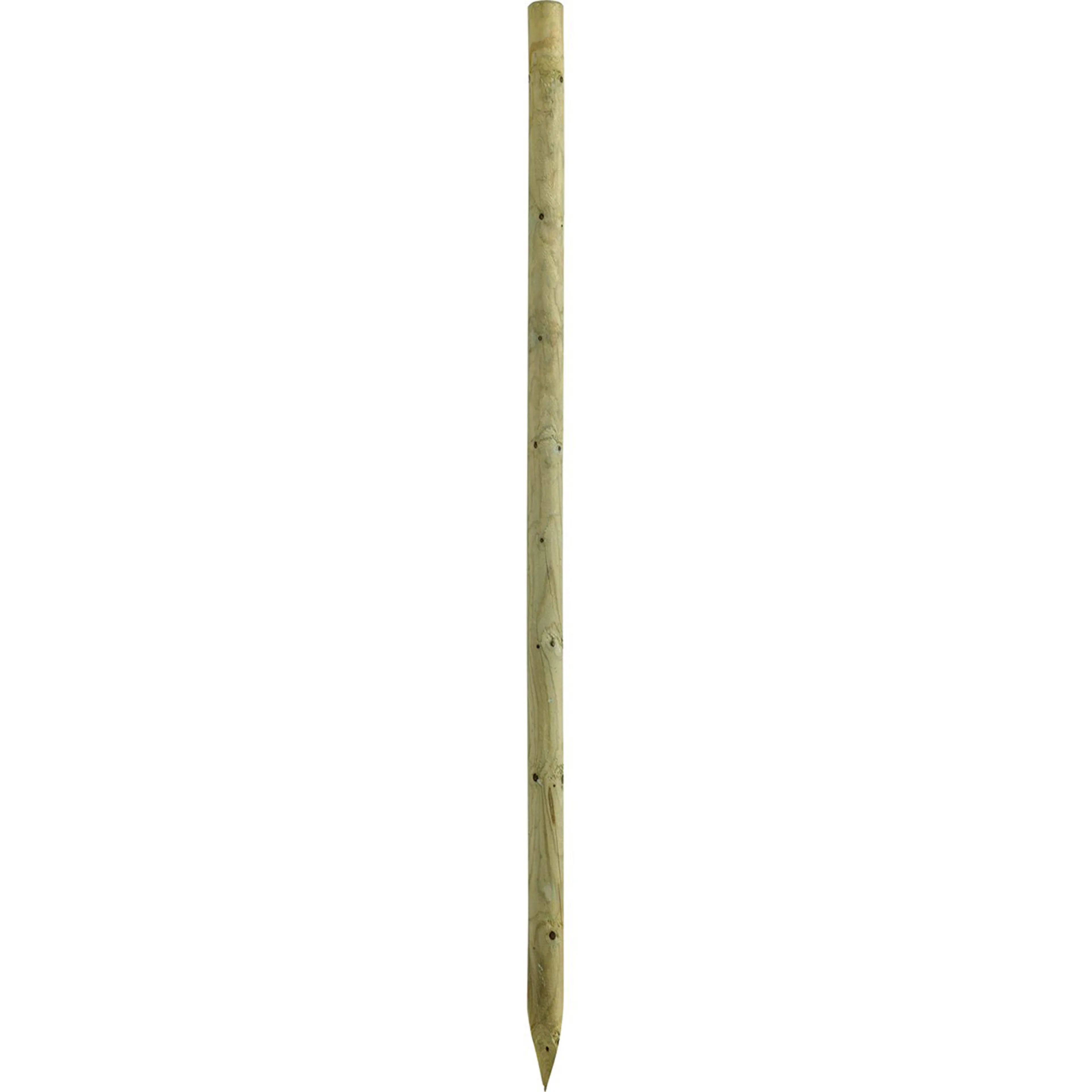 Rundstolpe tryckimpreg. furu 60x1800 mm 100% PEFC Helpall Dimension: 60x60 mm