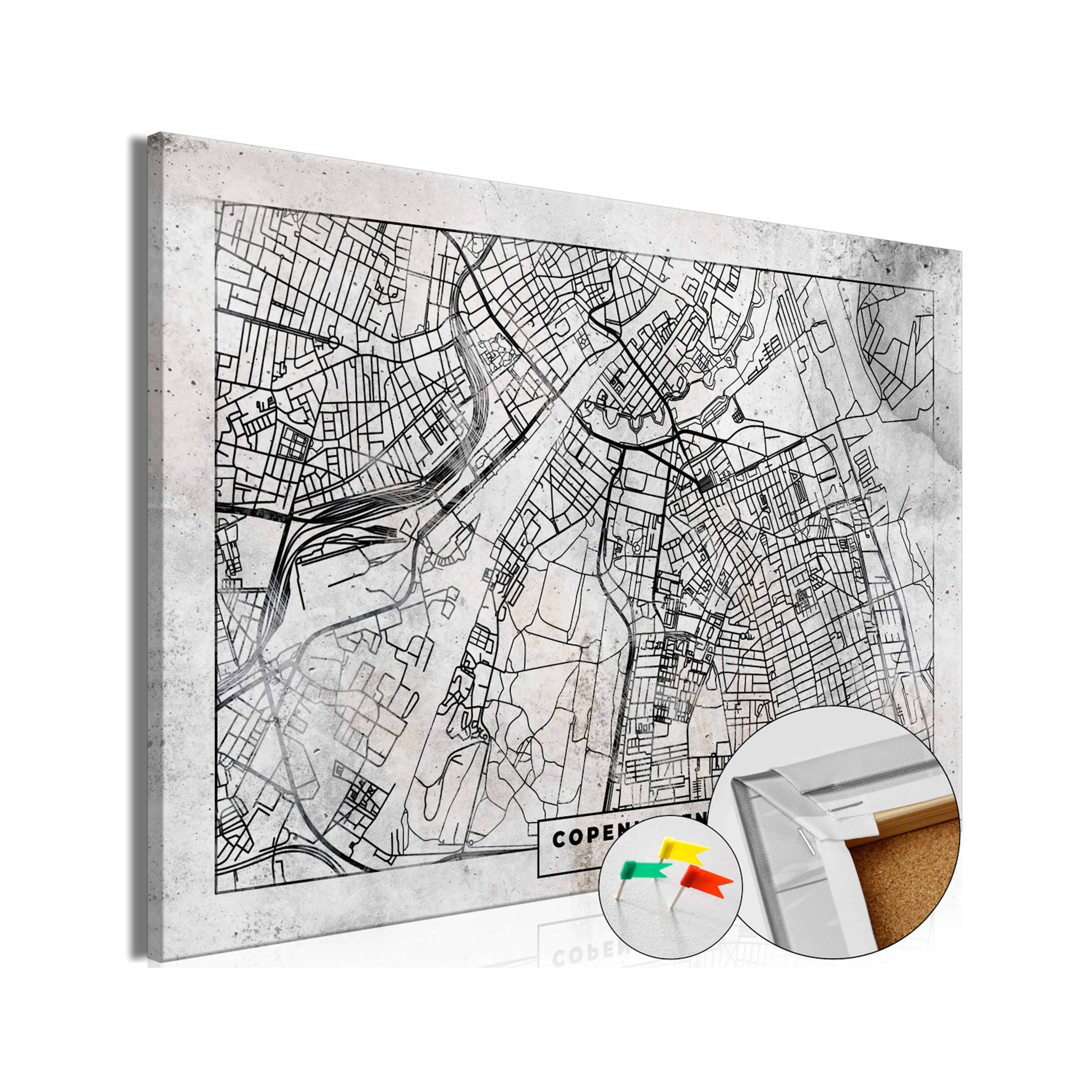 Anslagstavla Arkiio Copenhagen Plan