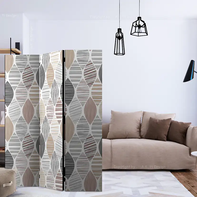Rumsavdelare Skärmvägg Arkiio Tears 135x172 cm