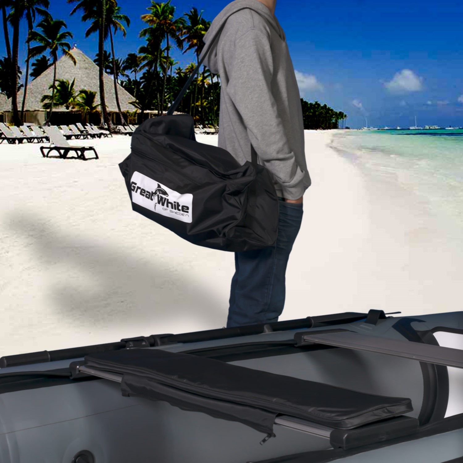 Väska Greatwhite med Dyna till Toft