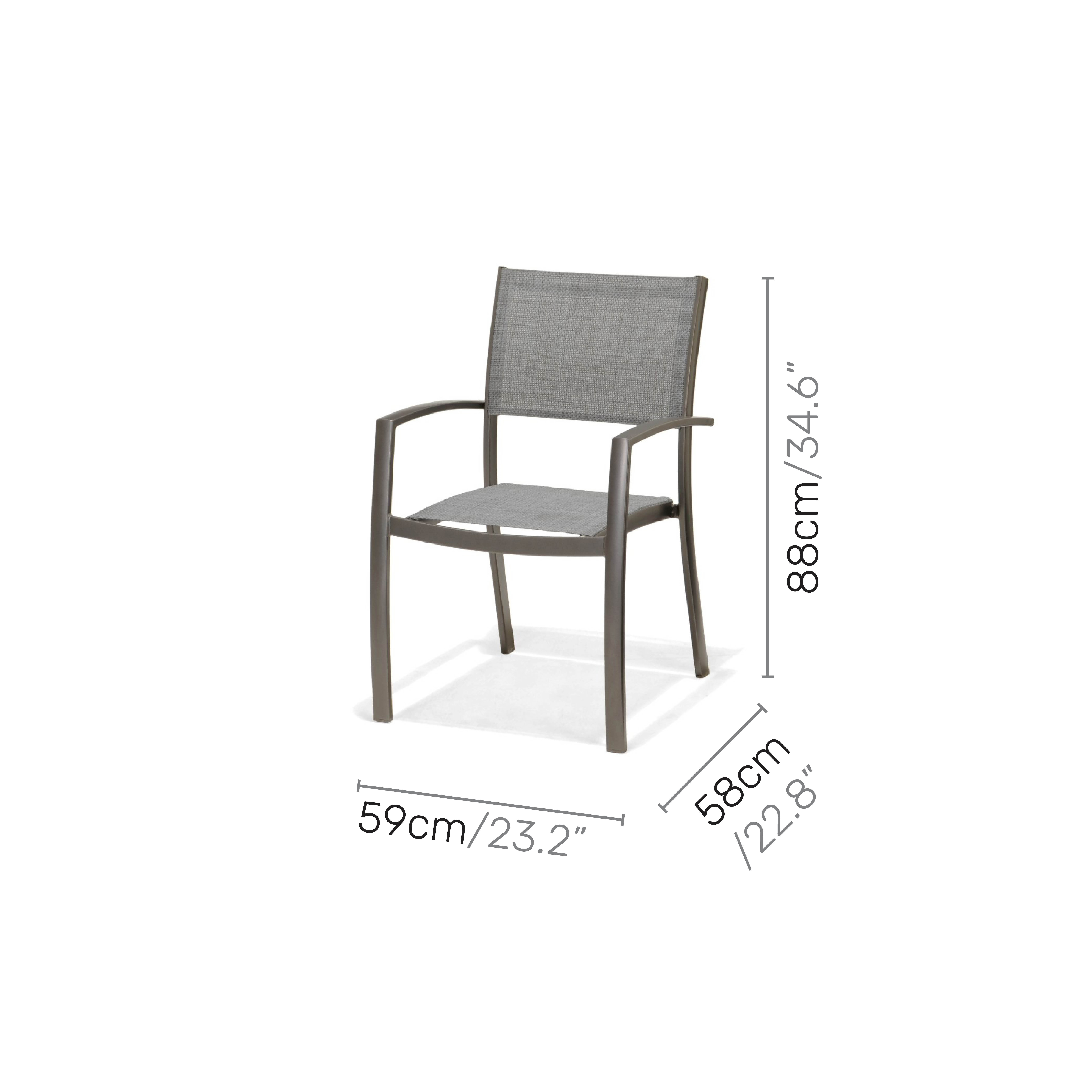 Matgrupp LifestyleGarden Solana 200 cm med 6 Stolar