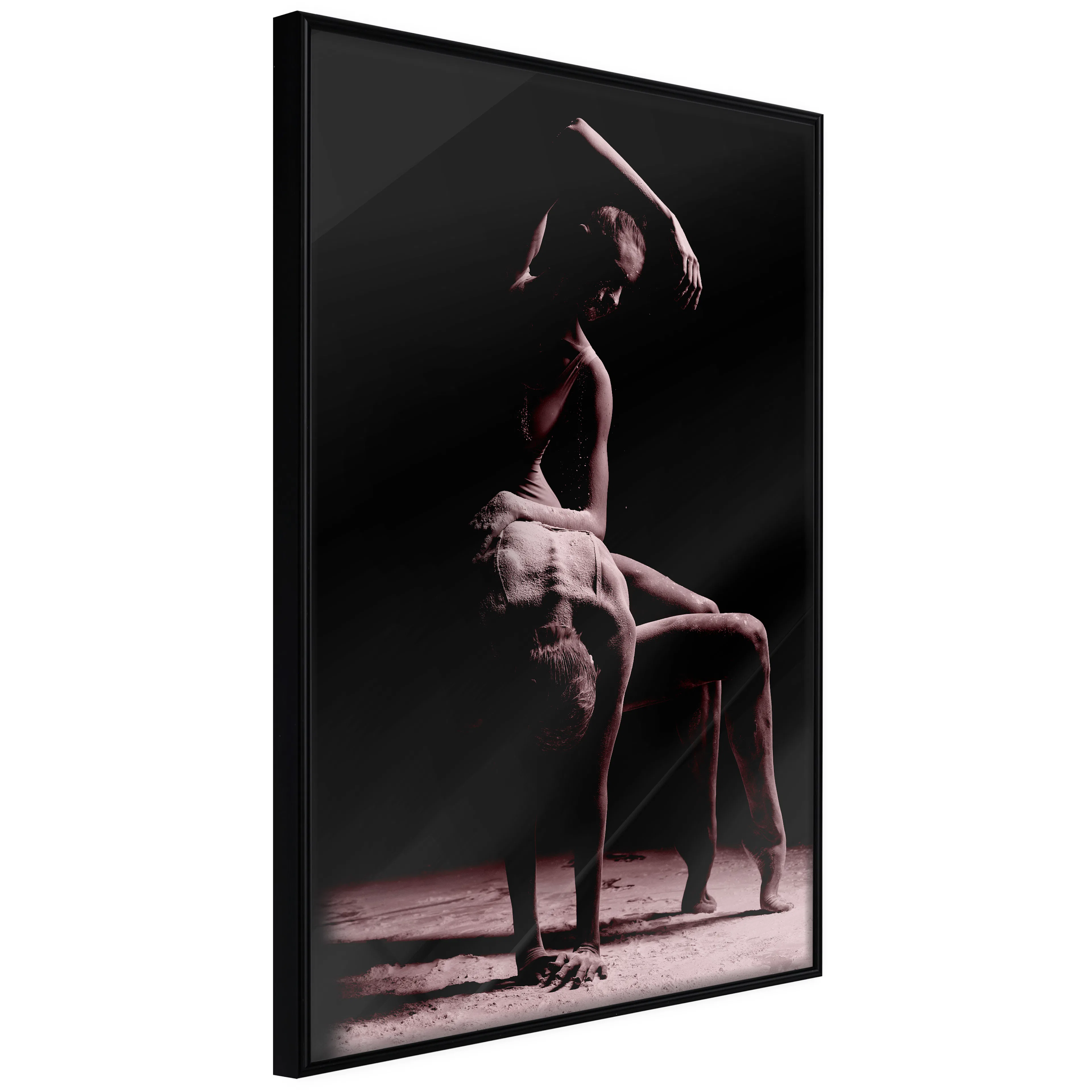 Affisch - Ballet in the Sand [Poster] 40x60 Svart ram, 40x60 cm
