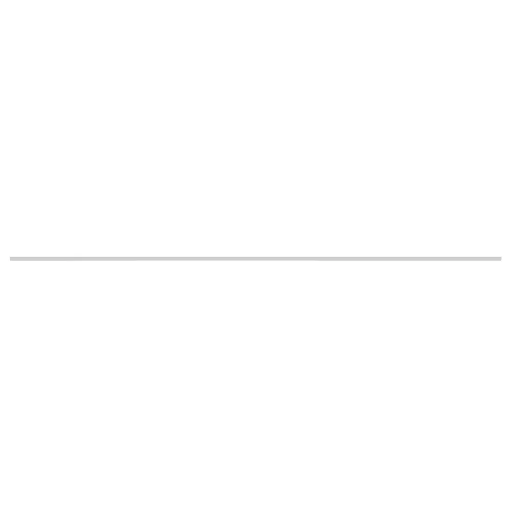 Monteringslist grundmålad 2400x65x20 Vit