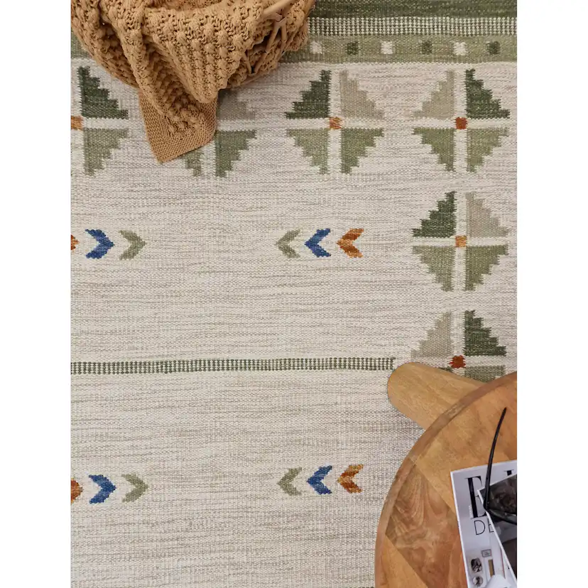Handvävd Matta KM Carpets Avesta Ull