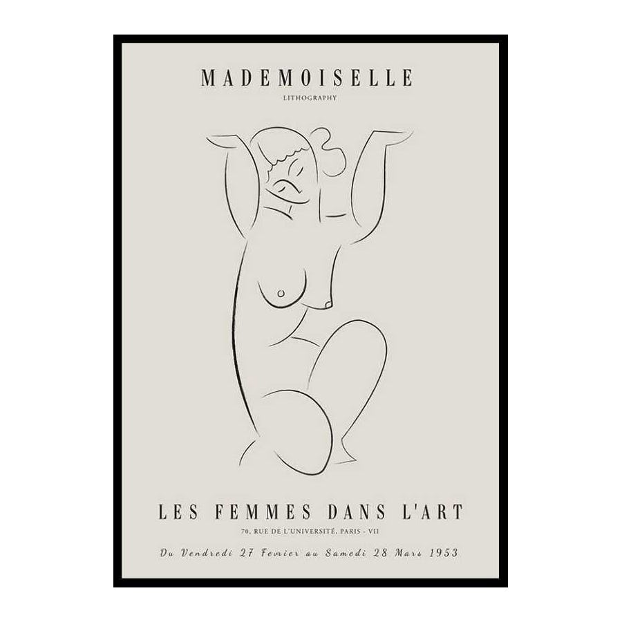 Poster Gallerix Picasso Mademoiselle No1