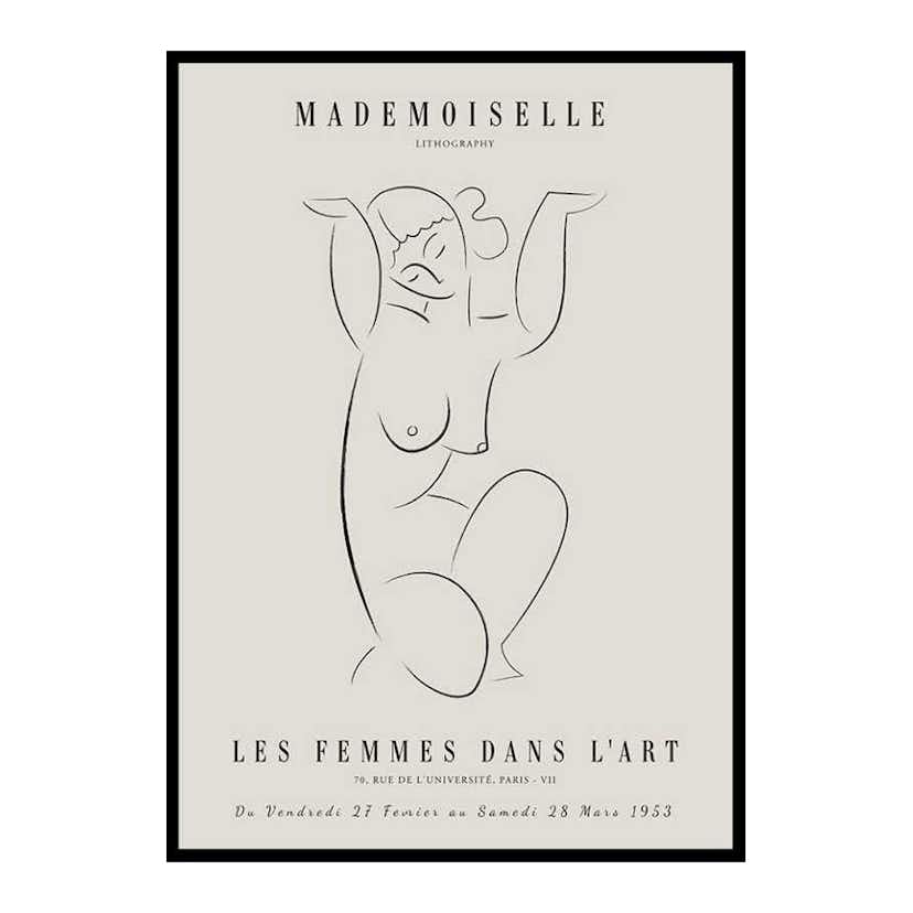 Poster Gallerix Picasso Mademoiselle No1